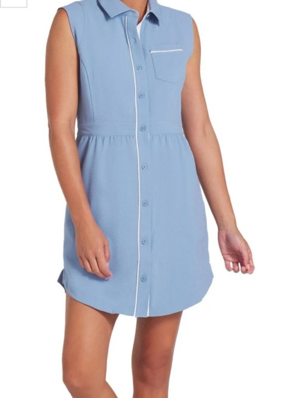 PUMA x AP Seersucker Golf Dress Womens M